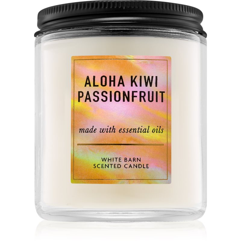 Bath & Body Works Aloha Kiwi Passionfruit aроматична свічка з есенціальними маслами
Bath & Body Works Aloha Kiwi Passionfruit aроматична свічка з есенціальними маслами