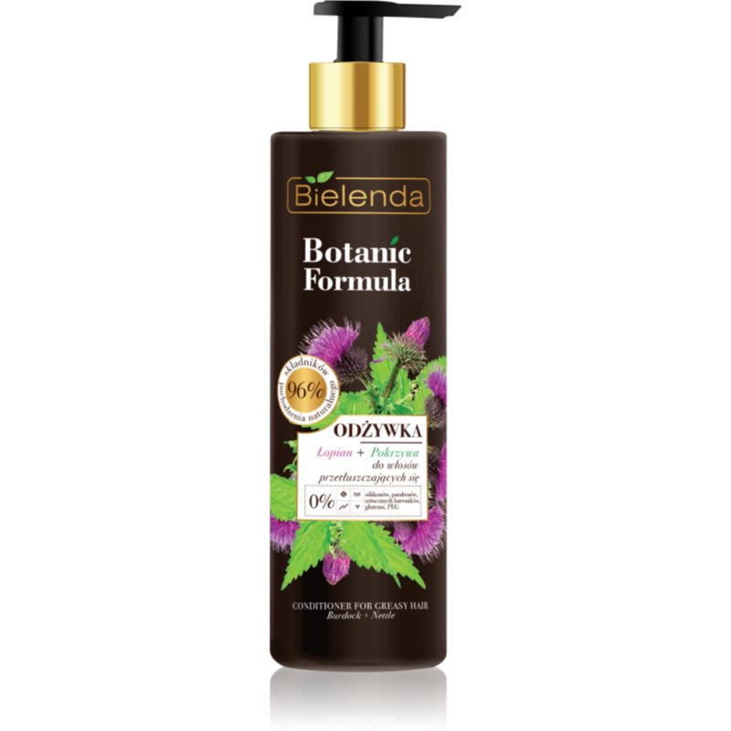 Bielenda Botanic Formula Burdock + Nettle очищаючий кондиціонер для жирного волосся
Bielenda Botanic Formula Burdock + Nettle очищаючий кондиціонер для жирного волосся