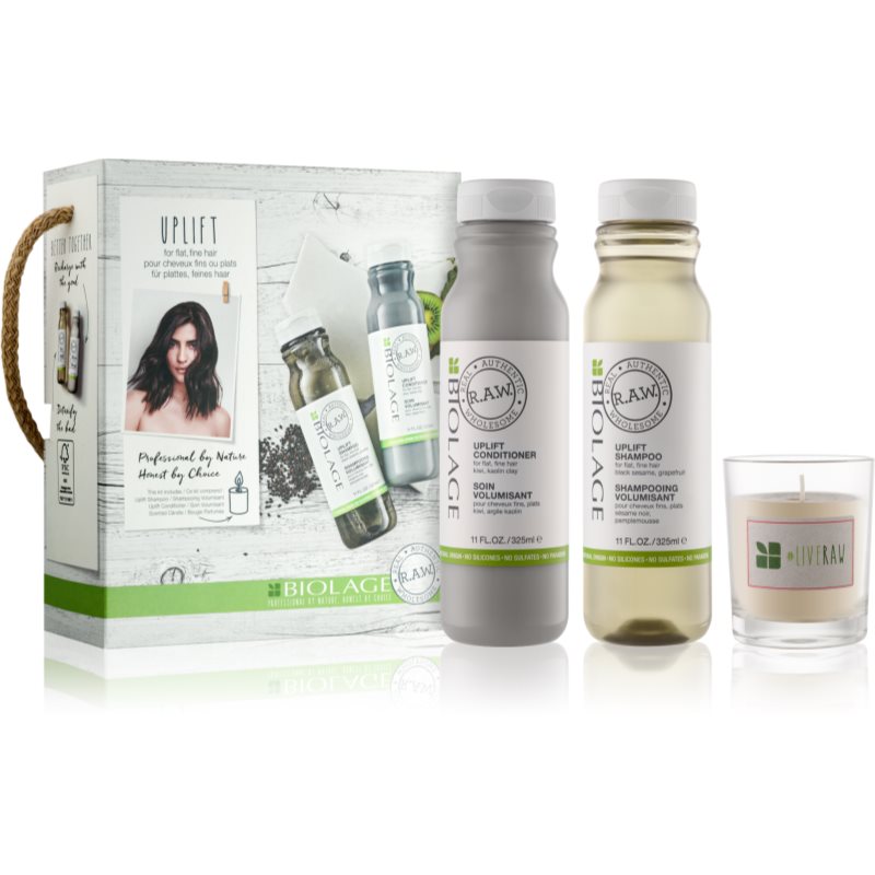 Biolage R.A.W. Uplift косметичний набір I. (для тонкого і нормального волосся) для жінок
Biolage R.A.W. Uplift косметичний набір I. (для тонкого і нормального волосся) для жінок