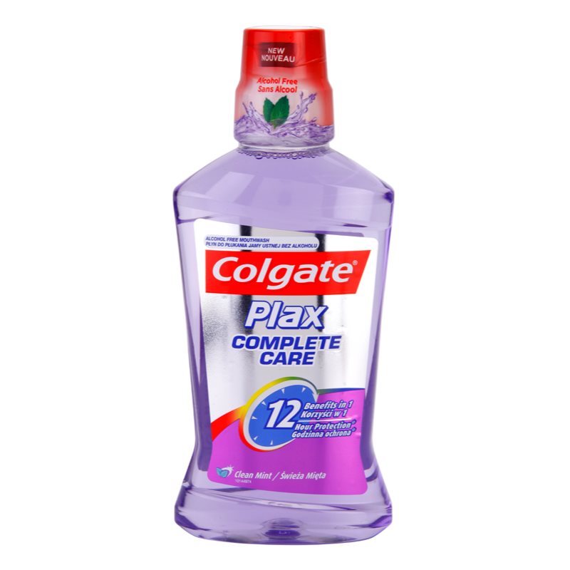 Colgate Plax Complete Care рідина для полоскання рота для повноцінного захисту зубів присмак Clean Mint (Alcohol Free, 12 Hour Protection
Colgate Plax Complete Care рідина для полоскання рота для повноцінного захисту зубів присмак Clean Mint (Alcohol Free, 12 Hour Protection