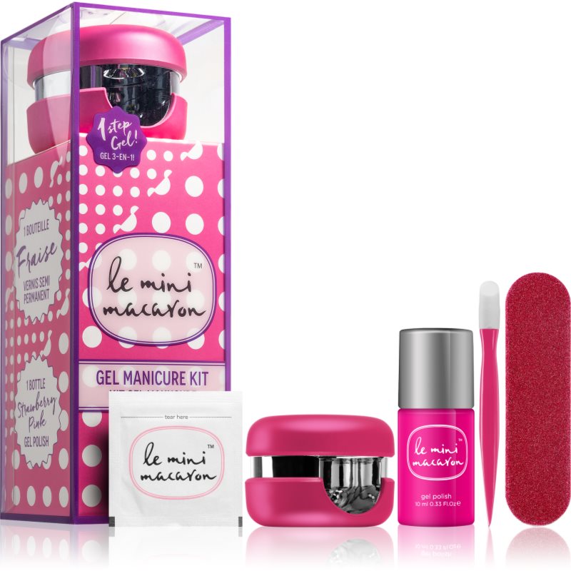 Le Mini Macaron Gel Manicure Kit Strawberry Pink косметичний набір IV. (для нігтів) для жінок
Le Mini Macaron Gel Manicure Kit Strawberry Pink косметичний набір IV. (для нігтів) для жінок