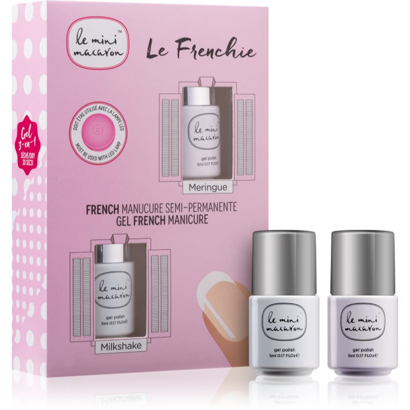 Le Mini Macaron Le Frenchie косметичний набір (для французького манікюру) для жінок
Le Mini Macaron Le Frenchie косметичний набір (для французького манікюру) для жінок