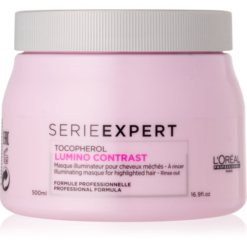 L’Oréal Professionnel Serie Expert Lumino Contrast освітлююча маска для мелірованого волосся
L’Oréal Professionnel Serie Expert Lumino Contrast освітлююча маска для мелірованого волосся