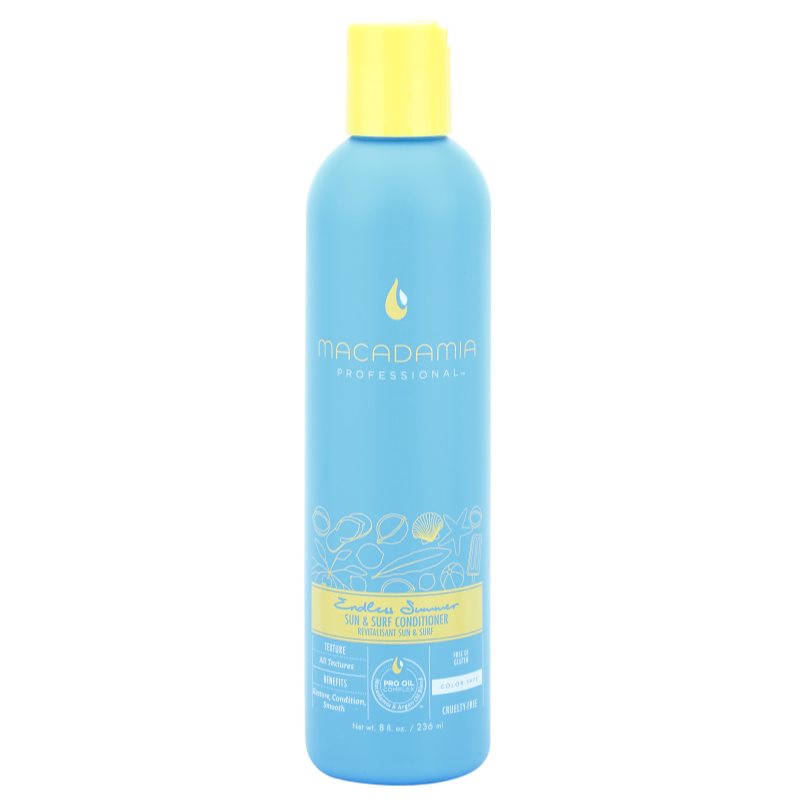 Macadamia Natural Oil Endless Summer кондиціонер для волосся пошкодженого хлором, сонцем та солоною водою
Macadamia Natural Oil Endless Summer кондиціонер для волосся пошкодженого хлором, сонцем та солоною водою