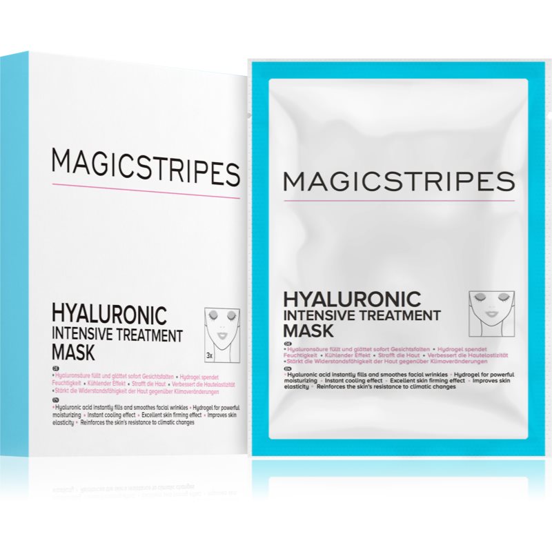 MAGICSTRIPES Hyaluronic Intensive Treatment інтенсивна гідрогелева маска з гіалуроновою кислотою
MAGICSTRIPES Hyaluronic Intensive Treatment інтенсивна гідрогелева маска з гіалуроновою кислотою
