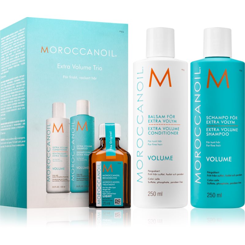 Moroccanoil Volume косметичний набір (для тонкого та ослабленого волосся) для жінок
Moroccanoil Volume косметичний набір (для тонкого та ослабленого волосся) для жінок