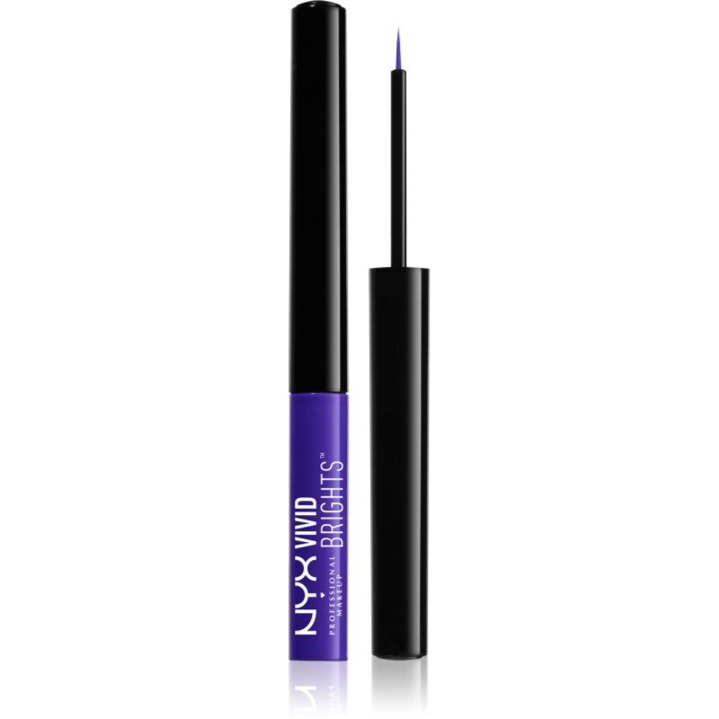 NYX Professional Makeup Vivid Brights кольорова рідка підводка для очей відтінок 02 Vivid Violet
NYX Professional Makeup Vivid Brights кольорова рідка підводка для очей відтінок 02 Vivid Violet