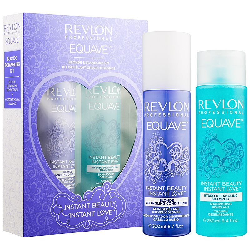 Revlon Professional Equave Blonde косметичний набір I. (для освітленого волосся) для жінок
Revlon Professional Equave Blonde косметичний набір I. (для освітленого волосся) для жінок