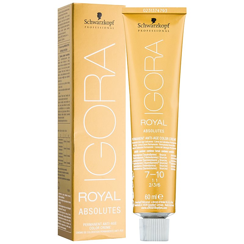Schwarzkopf Professional IGORA Royal Absolutes фарба для волосся відтінок 7-40
Schwarzkopf Professional IGORA Royal Absolutes фарба для волосся відтінок 7-40