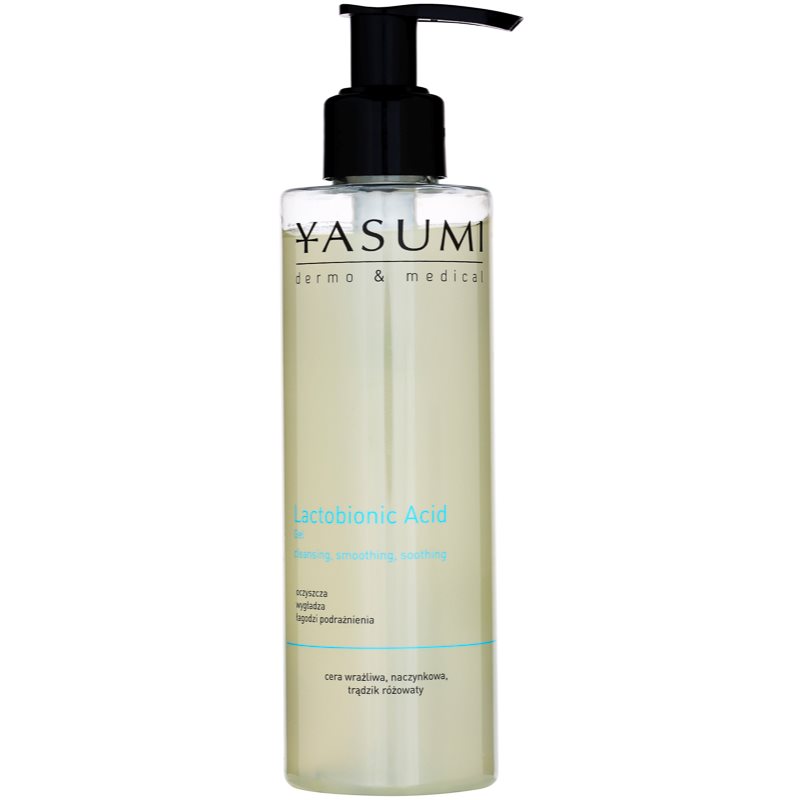 Yasumi Dermo&Medical Lactobionic Acid очищуючий гель для чутливої шкіри схильної до почервонінь
Yasumi Dermo&Medical Lactobionic Acid очищуючий гель для чутливої шкіри схильної до почервонінь