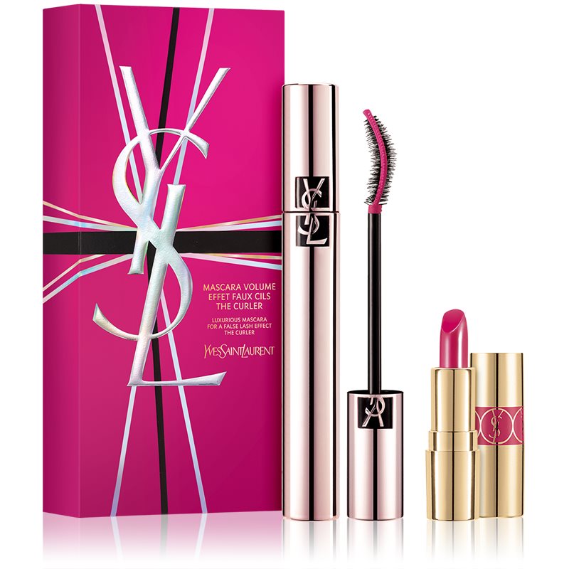 Yves Saint Laurent Mascara Volume Effet Faux Cils The Curler косметичний набір для жінок
Yves Saint Laurent Mascara Volume Effet Faux Cils The Curler косметичний набір для жінок