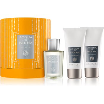 Acqua di Parma Colonia Colonia Pura подарунковий набір І Одиколон 100 ml + Гель для душу 75 ml + Бальзам після гоління 75 ml
Acqua di Parma Colonia Colonia Pura подарунковий набір І Одиколон 100 ml + Гель для душу 75 ml + Бальзам після гоління 75 ml