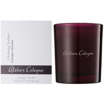 Atelier Cologne Oolang Infini ароматизована свічка 190 гр 
Atelier Cologne Oolang Infini ароматизована свічка 190 гр