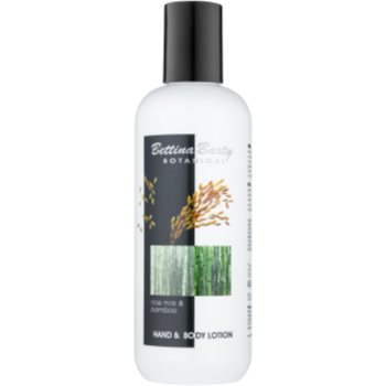 Bettina Barty Botanical Rice Milk & Bamboo косметичне молочко для рук та тіла зі зволожуючим ефектом 400 мл
Bettina Barty Botanical Rice Milk & Bamboo косметичне молочко для рук та тіла зі зволожуючим ефектом 400 мл
