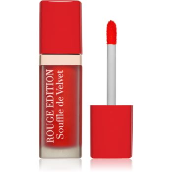 Bourjois Rouge Edition Souffle de Velvet рідка помада відтінок 06 Cherryleaders 7,7 мл
Bourjois Rouge Edition Souffle de Velvet рідка помада відтінок 06 Cherryleaders 7,7 мл
