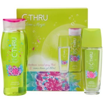 C-THRU Lime Magic подарунковий набір II. дезодорант-стік 75 ml + Гель для душу 250 ml
C-THRU Lime Magic подарунковий набір II. дезодорант-стік 75 ml + Гель для душу 250 ml