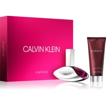Calvin Klein Euphoria подарунковий набір XII. Парфумована вода 100 ml + Молочко для тіла 100 ml
Calvin Klein Euphoria подарунковий набір XII. Парфумована вода 100 ml + Молочко для тіла 100 ml