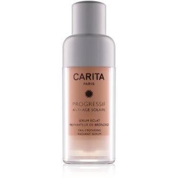 Carita Progressif Anti-Age Solaire освітлююча зволожуюча сироватка перед засмагою 30 мл
Carita Progressif Anti-Age Solaire освітлююча зволожуюча сироватка перед засмагою 30 мл