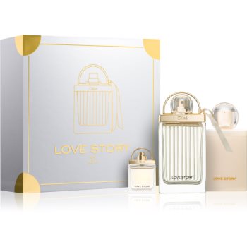 Chloé Love Story подарунковий набір V. Парфумована вода 75 ml + Молочко для тіла 100 ml + Парфумована вода 7,5 ml
Chloé Love Story подарунковий набір V. Парфумована вода 75 ml + Молочко для тіла 100 ml + Парфумована вода 7,5 ml