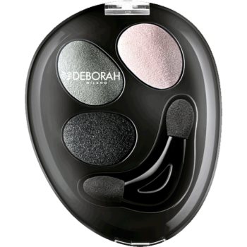 Deborah Milano HI-TECH Ombretto Trio палітра тіней для повік для вологого та сухого нанесення відтінок 01 Ethereal Smokey
Deborah Milano HI-TECH Ombretto Trio палітра тіней для повік для вологого та сухого нанесення відтінок 01 Ethereal Smokey