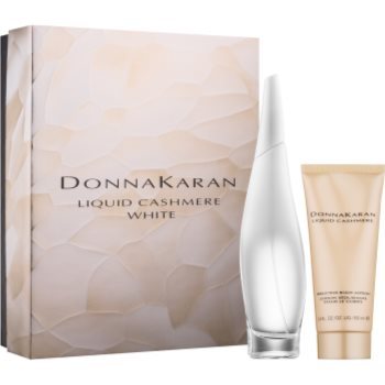 DKNY Liquid Cashmere White подарунковий набір III. Парфуми 100 ml + Eau de Parfum Roll-on 10 ml + Молочко для тіла 100 ml
DKNY Liquid Cashmere White подарунковий набір III. Парфуми 100 ml + Eau de Parfum Roll-on 10 ml + Молочко для тіла 100 ml