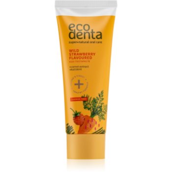 Ecodenta Green Wild Strawberry Flavoured дитяча зубна паста з ароматом суниці та екстрактом моркви 75 мл
Ecodenta Green Wild Strawberry Flavoured дитяча зубна паста з ароматом суниці та екстрактом моркви 75 мл