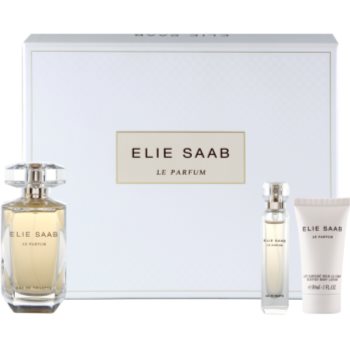 Elie Saab Le Parfum подарунковий набір ХVІІ Туалетна вода 90 ml + Туалетна вода 10 ml + Молочко для тіла 30 ml
Elie Saab Le Parfum подарунковий набір ХVІІ Туалетна вода 90 ml + Туалетна вода 10 ml + Молочко для тіла 30 ml