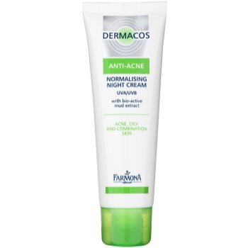 Farmona Dermacos Anti-Acne нормалізуючий нічний крем, регулюючий роботу сальних залоз 50 мл
Farmona Dermacos Anti-Acne нормалізуючий нічний крем, регулюючий роботу сальних залоз 50 мл