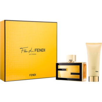 Fendi Fan di Fendi Extreme подарунковий набір III. Парфумована вода 75 ml + Молочко для тіла 75 ml
Fendi Fan di Fendi Extreme подарунковий набір III. Парфумована вода 75 ml + Молочко для тіла 75 ml