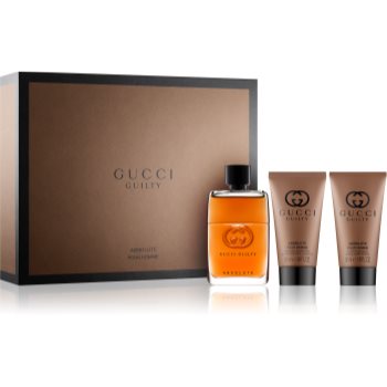 Gucci Guilty Absolute подарунковий набір І Парфумована вода 50 ml + Бальзам після гоління 50 ml + Гель для душу 50 ml
Gucci Guilty Absolute подарунковий набір І Парфумована вода 50 ml + Бальзам після гоління 50 ml + Гель для душу 50 ml
