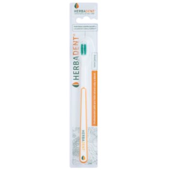 Herbadent Dental Care зубна щітка середньої жорткості екстра м'яка White/Yellow & Green
Herbadent Dental Care зубна щітка середньої жорткості екстра м'яка White/Yellow & Green