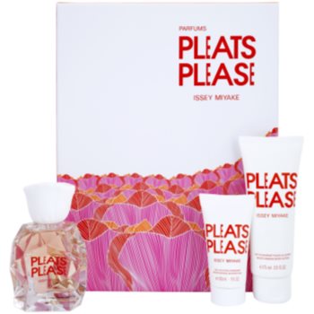 Issey Miyake Pleats Please подарунковий набір І Туалетна вода 50 ml + Молочко для тіла 75 ml + Гель для душу 30 ml
Issey Miyake Pleats Please подарунковий набір І Туалетна вода 50 ml + Молочко для тіла 75 ml + Гель для душу 30 ml