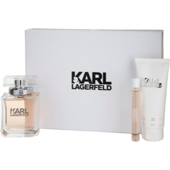 Karl Lagerfeld Karl Lagerfeld for Her Парфуми 85 ml + roll-on 10 ml + Молочко для тіла 100 ml
Karl Lagerfeld Karl Lagerfeld for Her Парфуми 85 ml + roll-on 10 ml + Молочко для тіла 100 ml