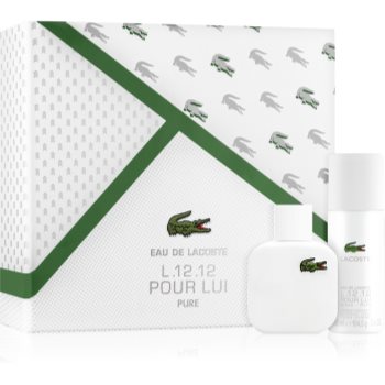 Lacoste Eau de Lacoste L.12.12 Blanc подарунковий набір IX. Туалетна вода 50 ml + Дезодорант 150 ml
Lacoste Eau de Lacoste L.12.12 Blanc подарунковий набір IX. Туалетна вода 50 ml + Дезодорант 150 ml