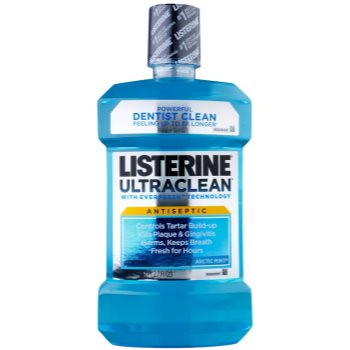 Listerine Ultra Clean Artic Mint рідина для полоскання рота для свіжого подиху 1500 мл
Listerine Ultra Clean Artic Mint рідина для полоскання рота для свіжого подиху 1500 мл