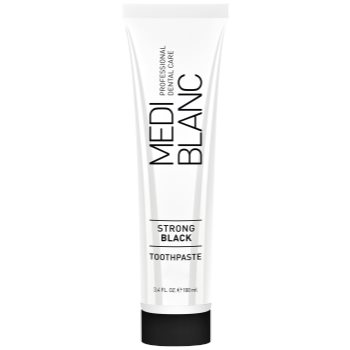 MEDIBLANC Strong Black паста для комплексного захисту зубів з відбілюючим ефектом 100 мл
MEDIBLANC Strong Black паста для комплексного захисту зубів з відбілюючим ефектом 100 мл