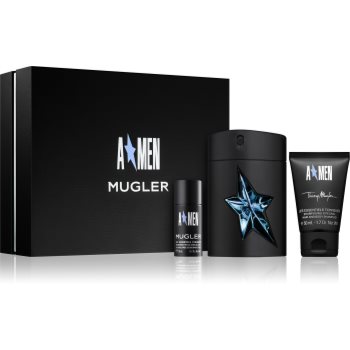 Mugler A*Men подарунковий набір III. Туалетна вода 100 ml + Гель для душу 50 ml + дезодорант-стік 20 ml
Mugler A*Men подарунковий набір III. Туалетна вода 100 ml + Гель для душу 50 ml + дезодорант-стік 20 ml