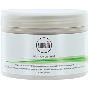 Naturativ Hair Care Getleness,Shine&Strength маска з багном для жирного волосся 250 мл
Naturativ Hair Care Getleness,Shine&Strength маска з багном для жирного волосся 250 мл