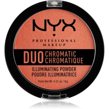 NYX Professional Makeup Duo Chromatic дихроматичний хайлайтер відтінок 05 Synthetica 6 гр
NYX Professional Makeup Duo Chromatic дихроматичний хайлайтер відтінок 05 Synthetica 6 гр