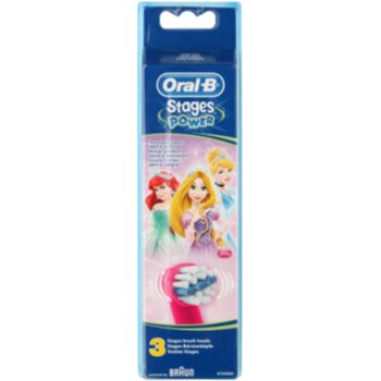 Oral B Stages Power EB10 Princess змінні головки для зубної щітки екстра м'яка 3 кс
Oral B Stages Power EB10 Princess змінні головки для зубної щітки екстра м'яка 3 кс