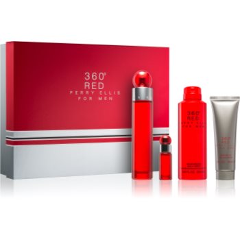 Perry Ellis 360° Red подарунковий набір II. Туалетна вода 100 ml + Дезодорант 200 ml + Гель для душу 90 ml + Туалетна вода 7,5 ml
Perry Ellis 360° Red подарунковий набір II. Туалетна вода 100 ml + Дезодорант 200 ml + Гель для душу 90 ml + Туалетна вода 7,5 ml