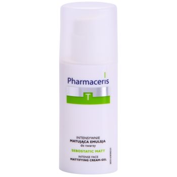 Pharmaceris T-Zone Oily Skin Sebostatic Matt матуюча емульсія для жирної шкіри зі схильністю до акне 50 мл
Pharmaceris T-Zone Oily Skin Sebostatic Matt матуюча емульсія для жирної шкіри зі схильністю до акне 50 мл