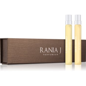 Rania J. Travel Collection подарунковий набір IX. Наповнення до флакону 2 x 8 ml
Rania J. Travel Collection подарунковий набір IX. Наповнення до флакону 2 x 8 ml