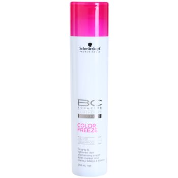 Schwarzkopf Professional PH 4,5 BC Bonacure Color Freeze шампунь з ефектом сріблястого відтінку для освітленого та сивого волосся 250 мл
Schwarzkopf Professional PH 4,5 BC Bonacure Color Freeze шампунь з ефектом сріблястого відтінку для освітленого та сивого волосся 250 мл