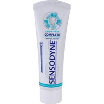 Sensodyne Complete Protection Extra Fresh зубна паста для повноцінного захисту зубів 75 мл
Sensodyne Complete Protection Extra Fresh зубна паста для повноцінного захисту зубів 75 мл