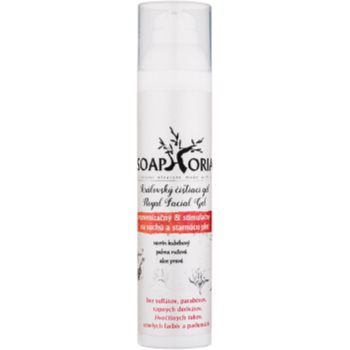 Soaphoria Royal Facial Gel омолоджучий та стимулюючий очищуючий гель для сухої та старіючої шкіри 100 мл
Soaphoria Royal Facial Gel омолоджучий та стимулюючий очищуючий гель для сухої та старіючої шкіри 100 мл