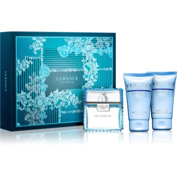 Versace Man Eau Fraîche подарунковий набір XXIX. гель для душа та ванни 50 ml + Бальзам після гоління 50 ml + Туалетна вода 50 ml
Versace Man Eau Fraîche подарунковий набір XXIX. гель для душа та ванни 50 ml + Бальзам після гоління 50 ml + Туалетна вода 50 ml
