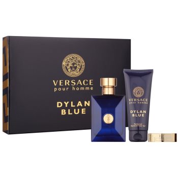 Versace Dylan Blue Pour Homme подарунковий набір III. Туалетна вода 100 ml + Гель для душу 100 ml + затискач для грошей
Versace Dylan Blue Pour Homme подарунковий набір III. Туалетна вода 100 ml + Гель для душу 100 ml + затискач для грошей