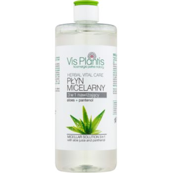 Vis Plantis Herbal Vital Care Aloe Juice & Panthenol Міцелярна вода 3в1 з соком алое і пантенолом 500 мл
Vis Plantis Herbal Vital Care Aloe Juice & Panthenol Міцелярна вода 3в1 з соком алое і пантенолом 500 мл