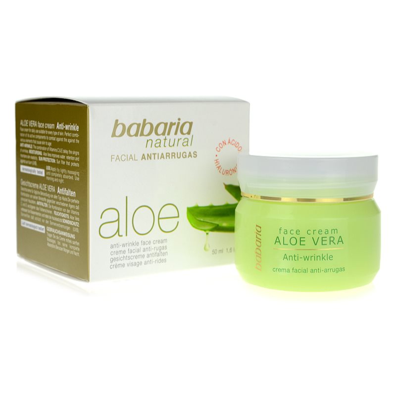 Babaria Aloe Vera Cr Me Visage L Aloe Vera Notino Fr